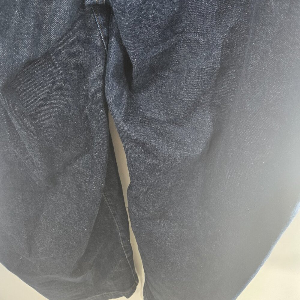 Lane Bryant Dark Blue Ultra High-Rise Signature Fit Wide Leg Jeans 24 Long - Picture 8 of 14